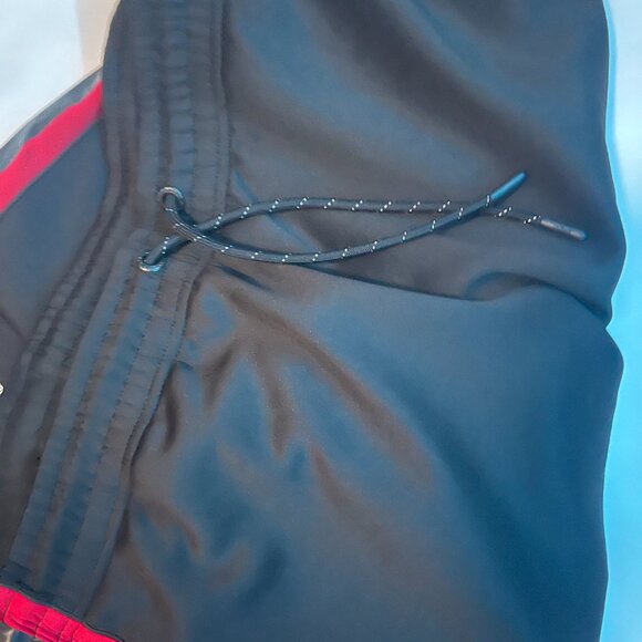 PAPERPLANES ✈️ BLACK & RED STRIPE GOTHAM TRACK PANTS SIZE XXL 🔥 - Picture 4 of 6